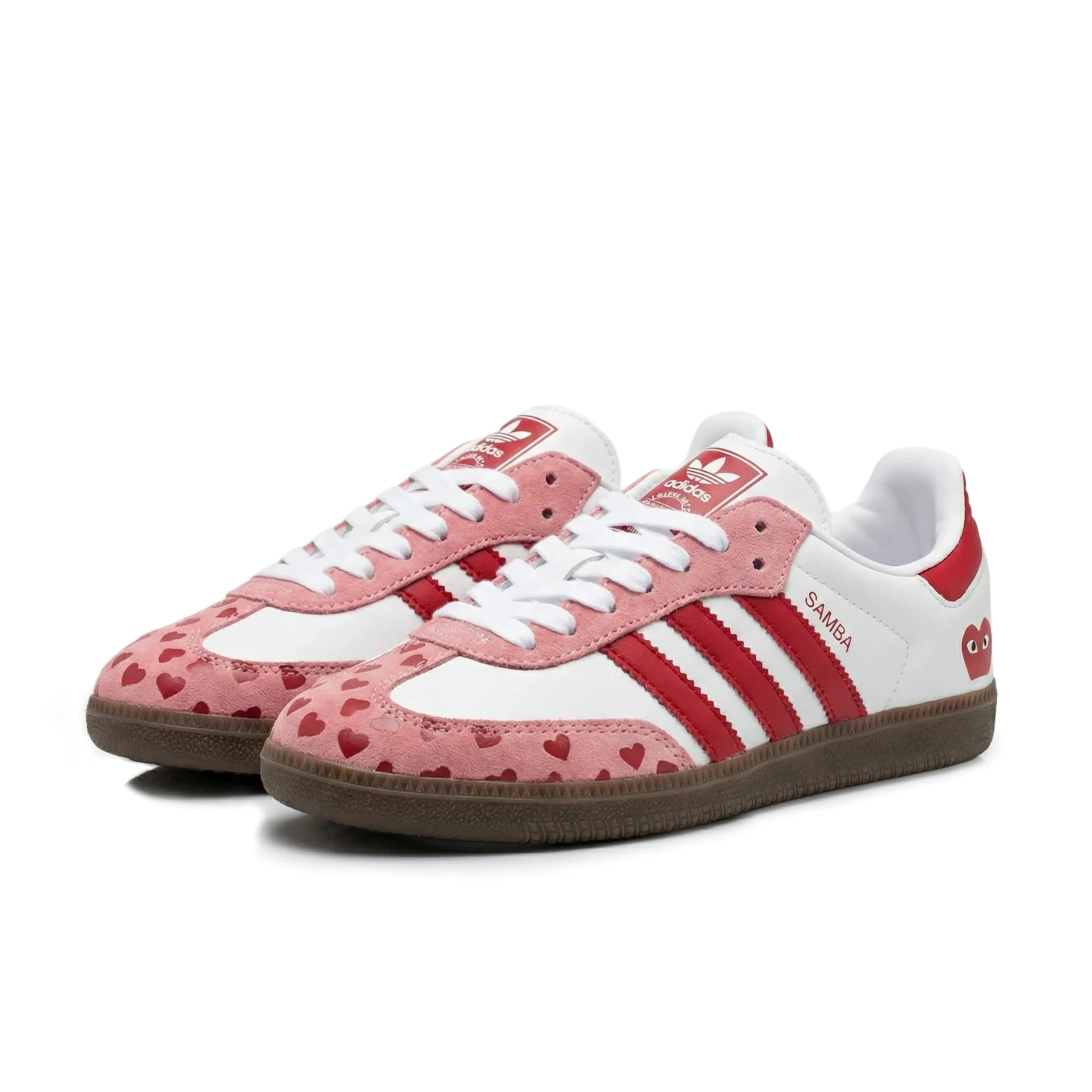 Samba x CDG "Pink/Red"