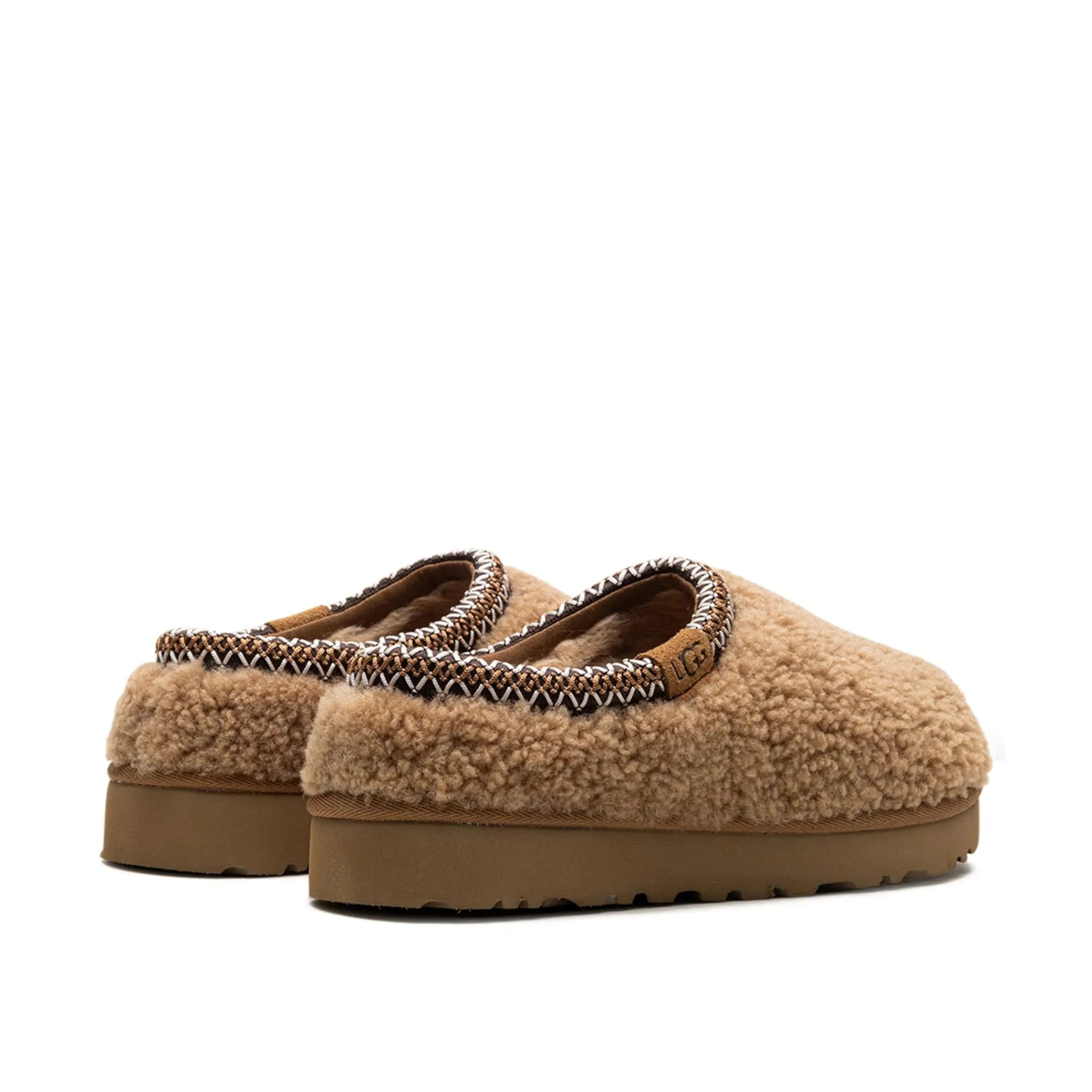 Tasman Maxi Curly slippers "Chestnut"