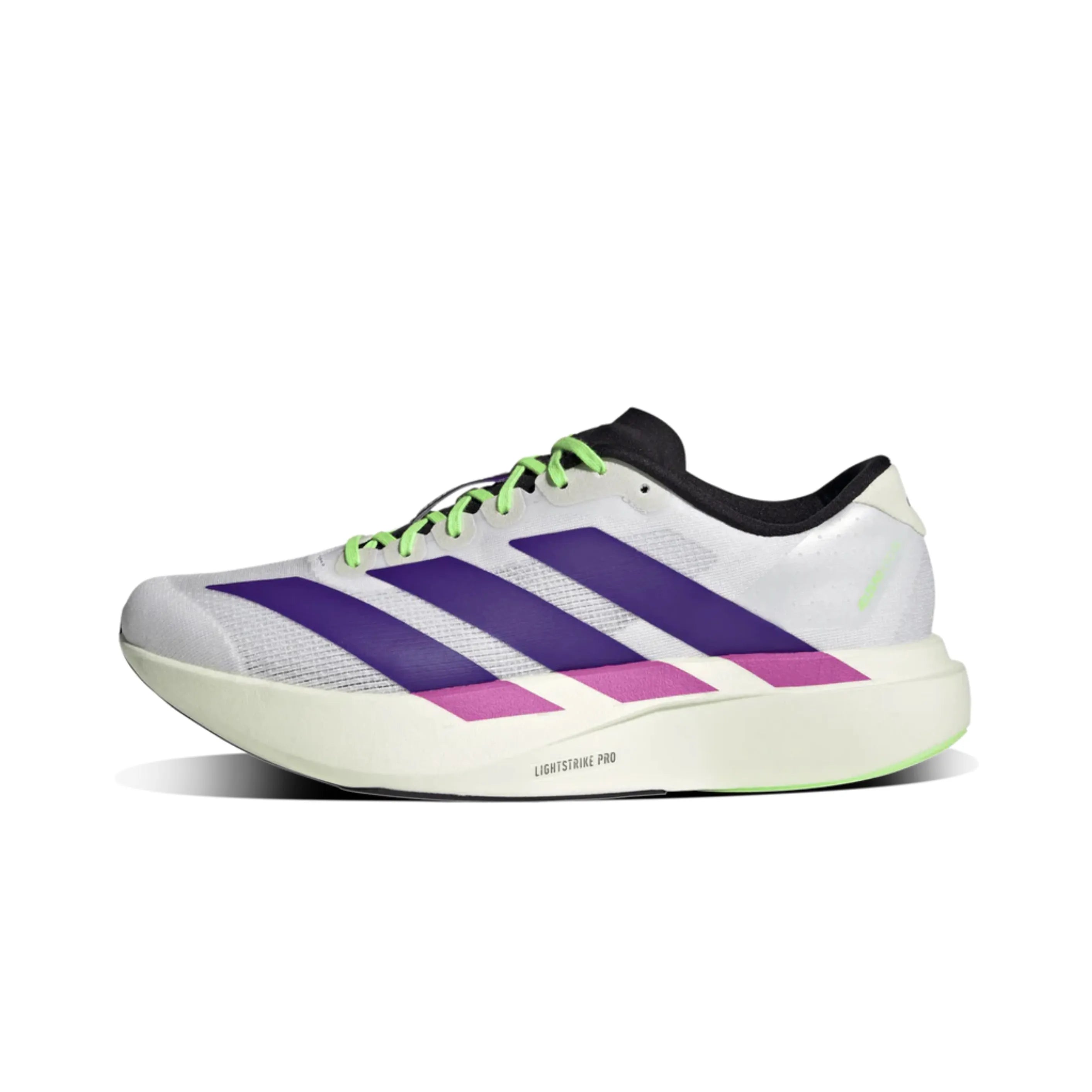 Adizero Evo SL "White Purple Lime Burst"