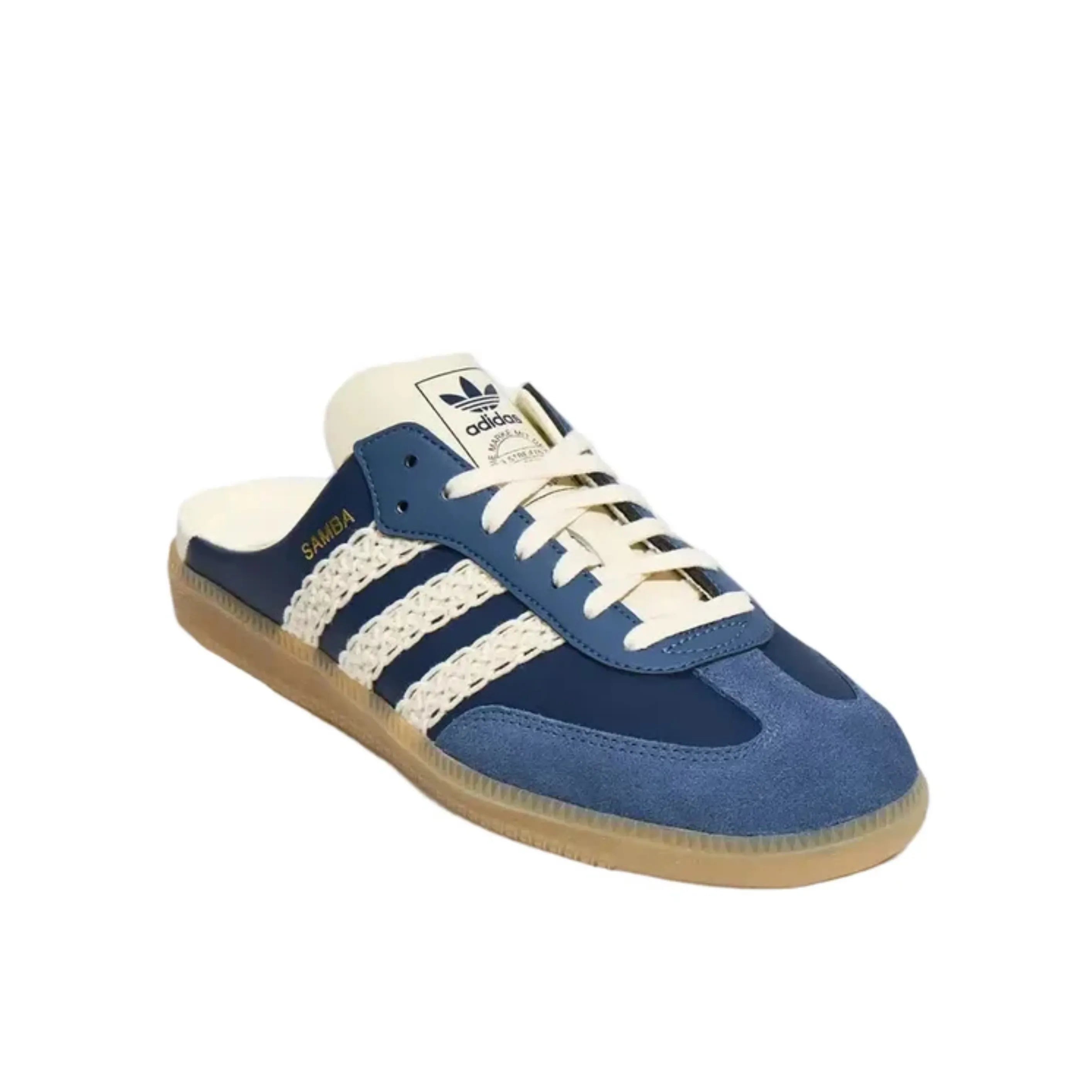 Samba Mule Woven "Navy"