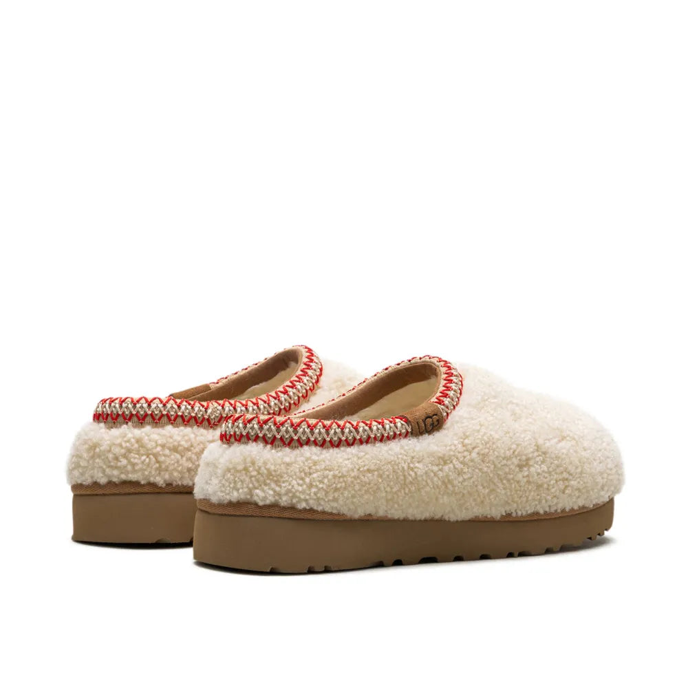 Tasman Maxi Curly slippers "Natural"