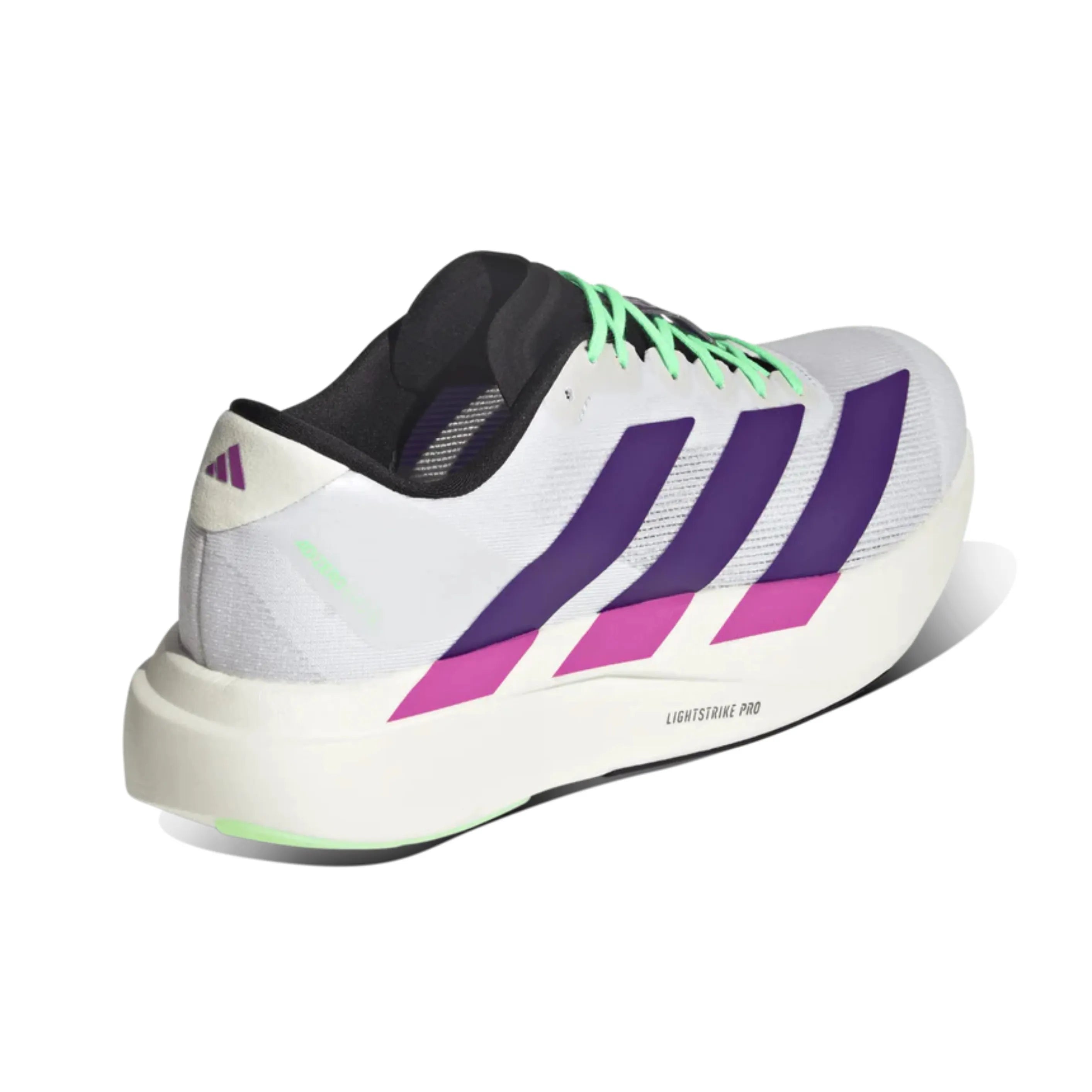 Adizero Evo SL "White Purple Lime Burst"