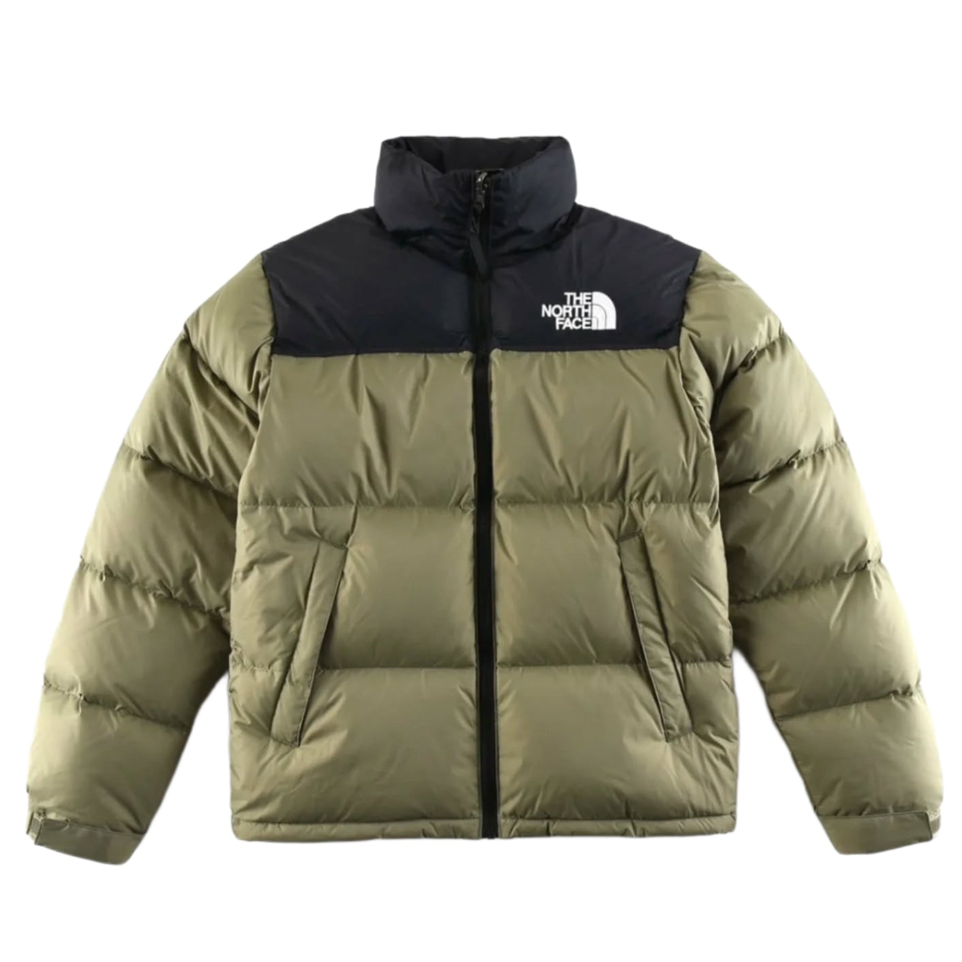 1996 Retro Nuptse Puffer Jacket "Olive"