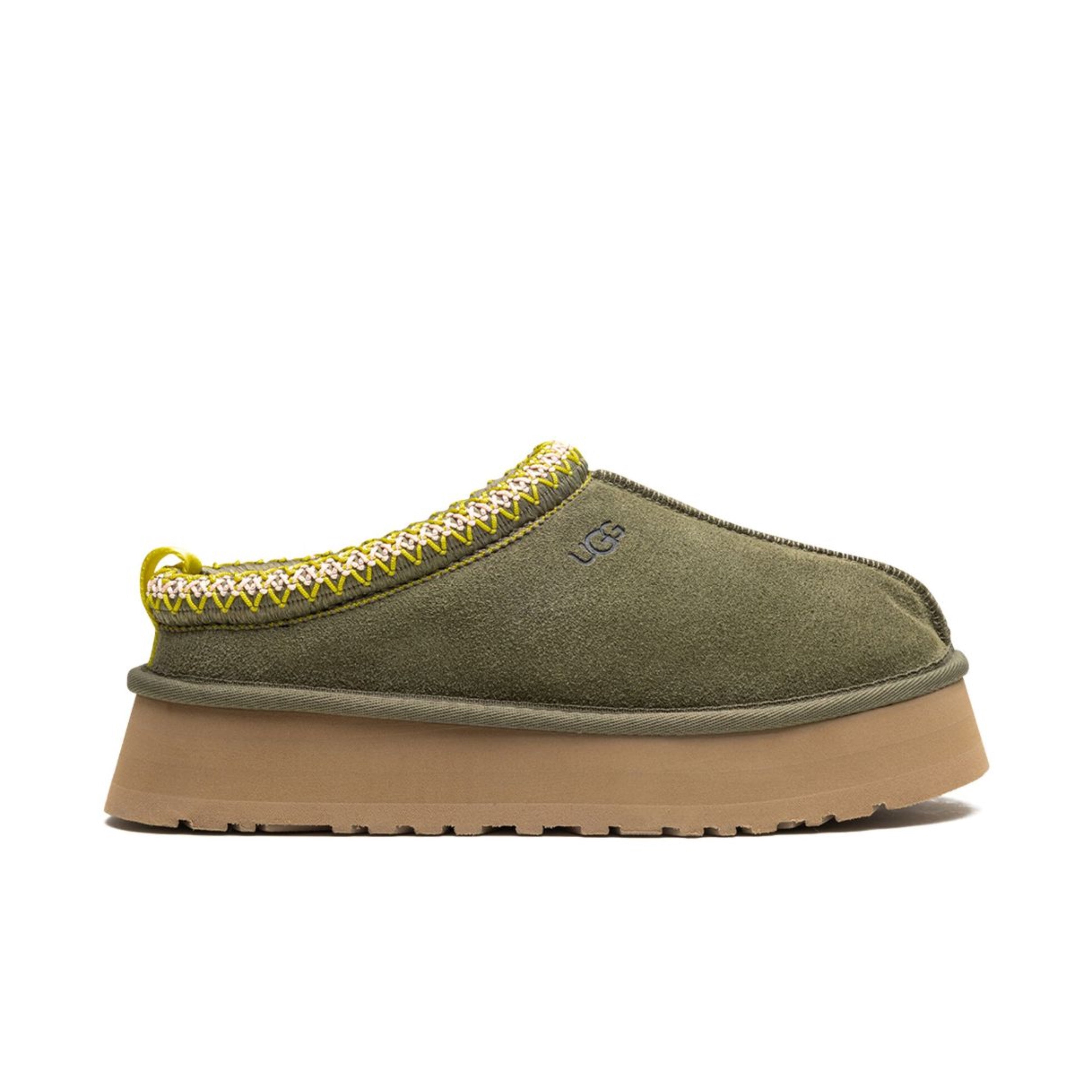 Tazz platform slippers "Green"