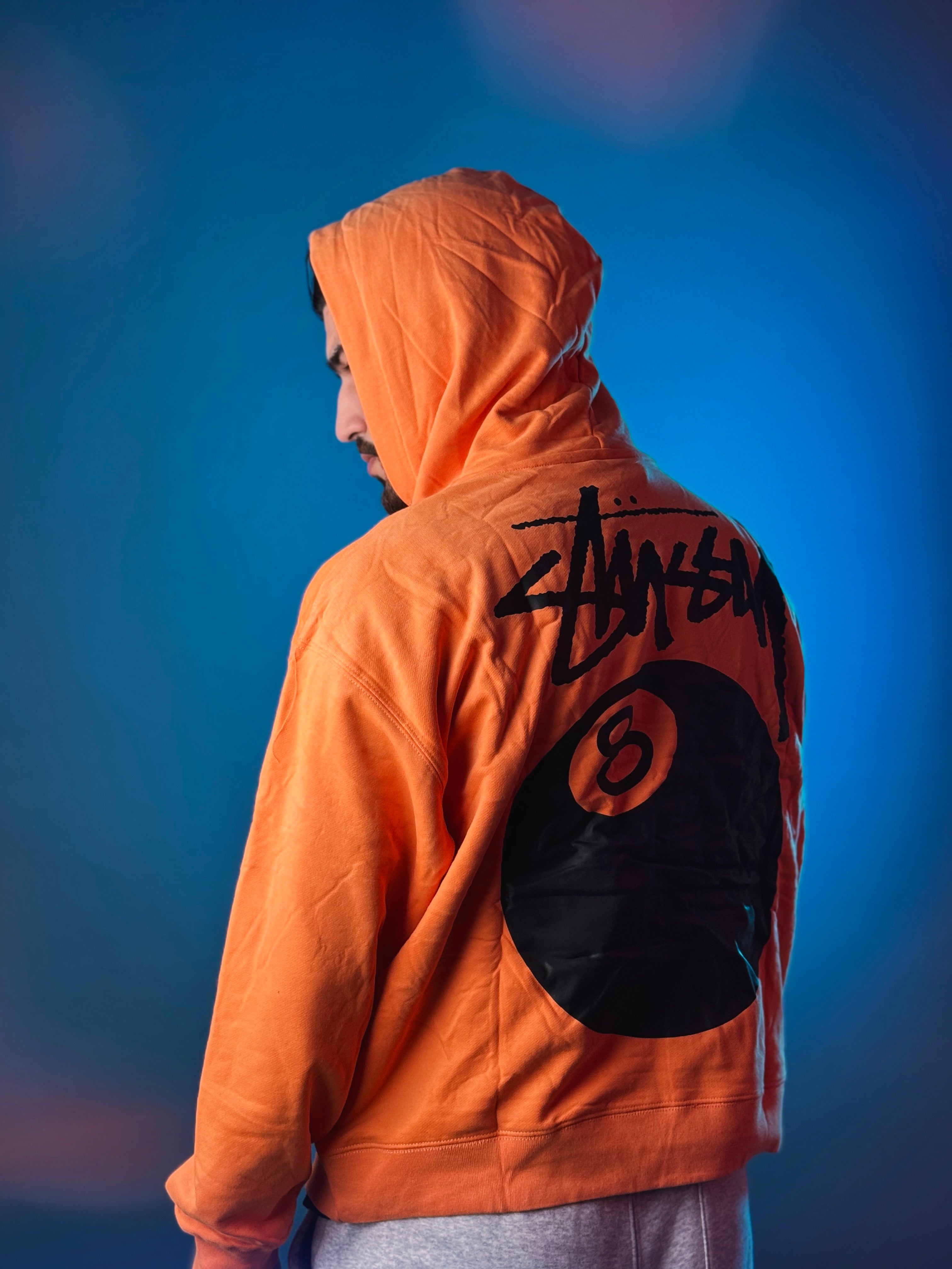 8 Ball Hoodie "Orange"