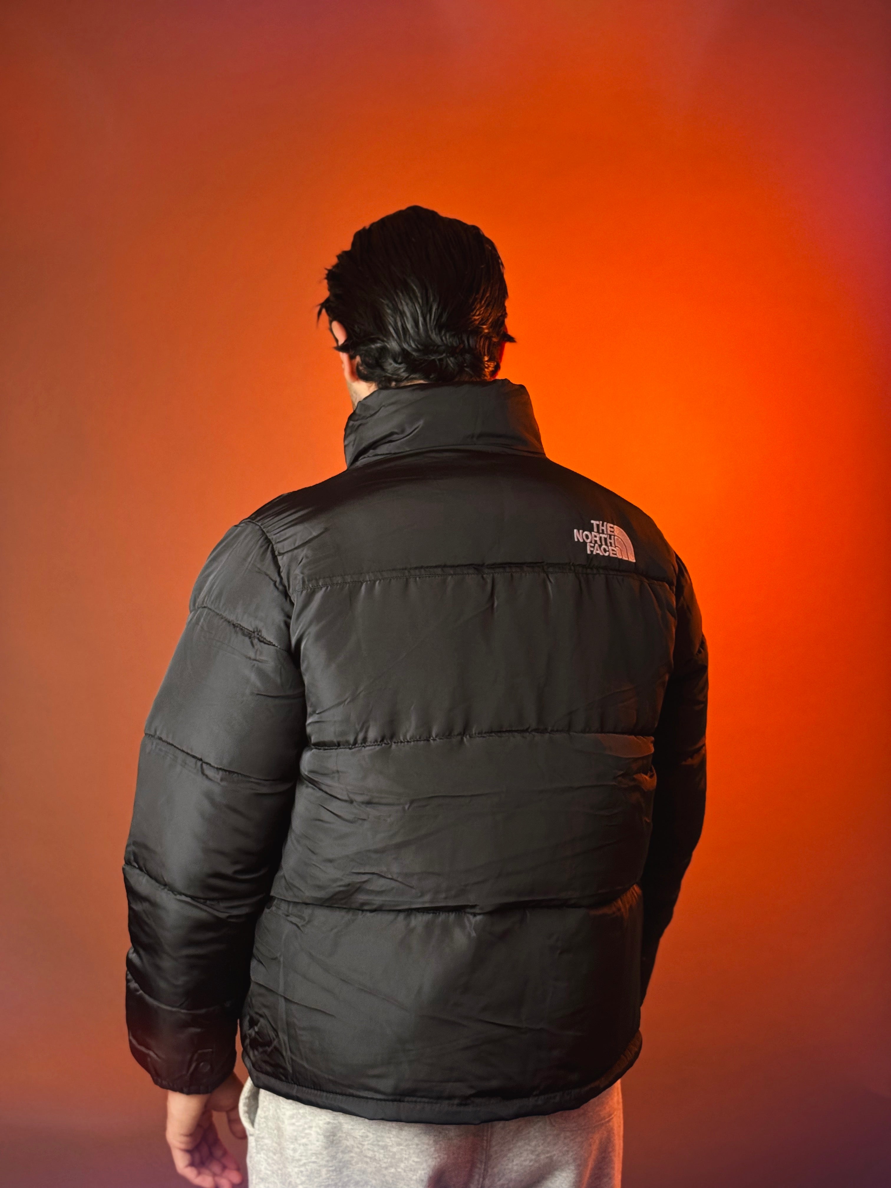 1996 Retro Nuptse Puffer Jacket "Black"