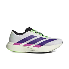 Adizero Evo SL "White Purple Lime Burst"