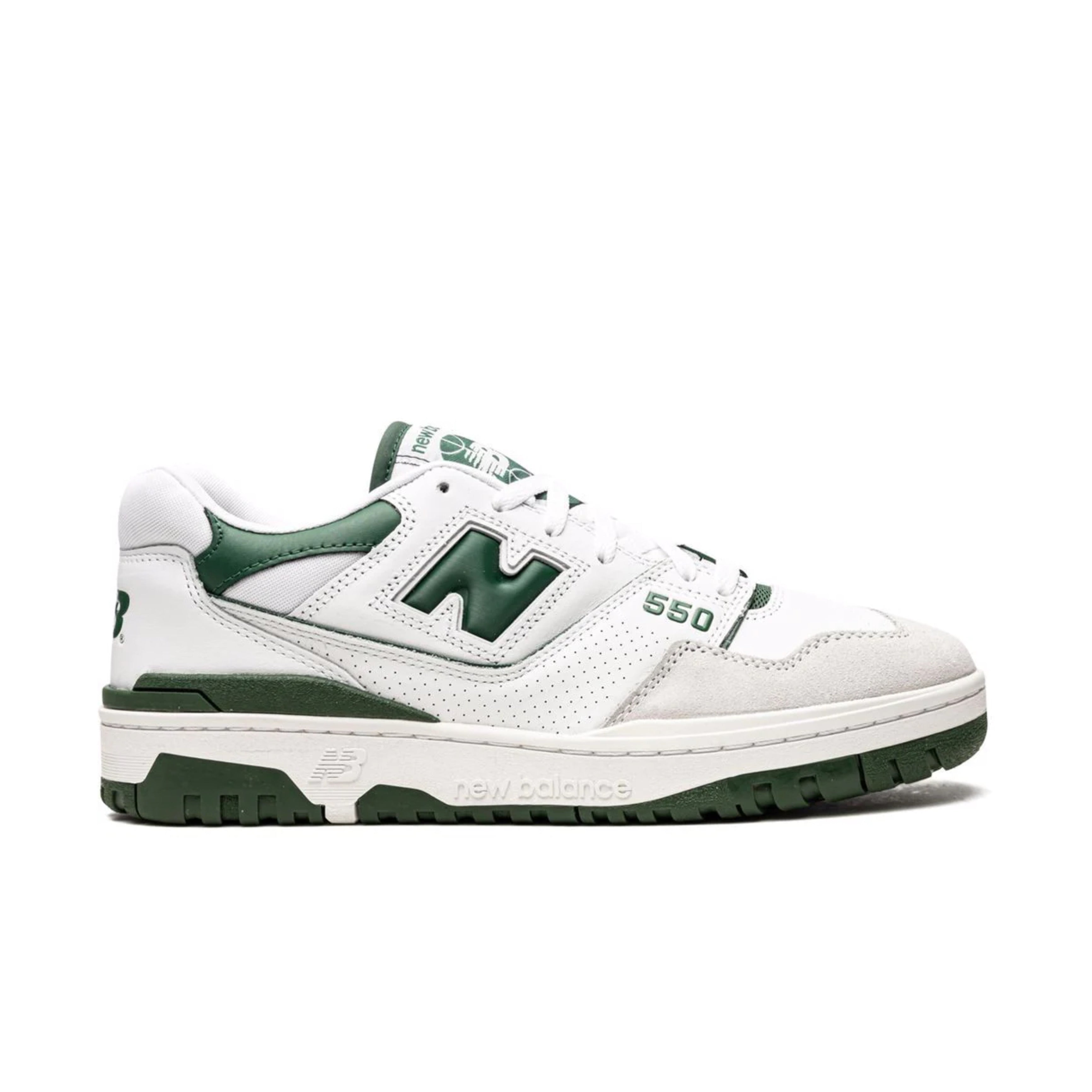 550 "White/Team Forest Green"