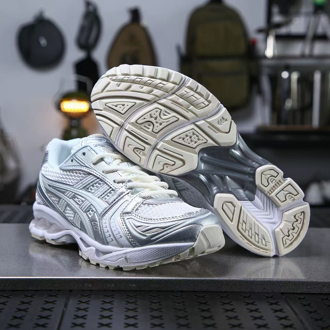 Gel-Kayano 14 "Silver/White"