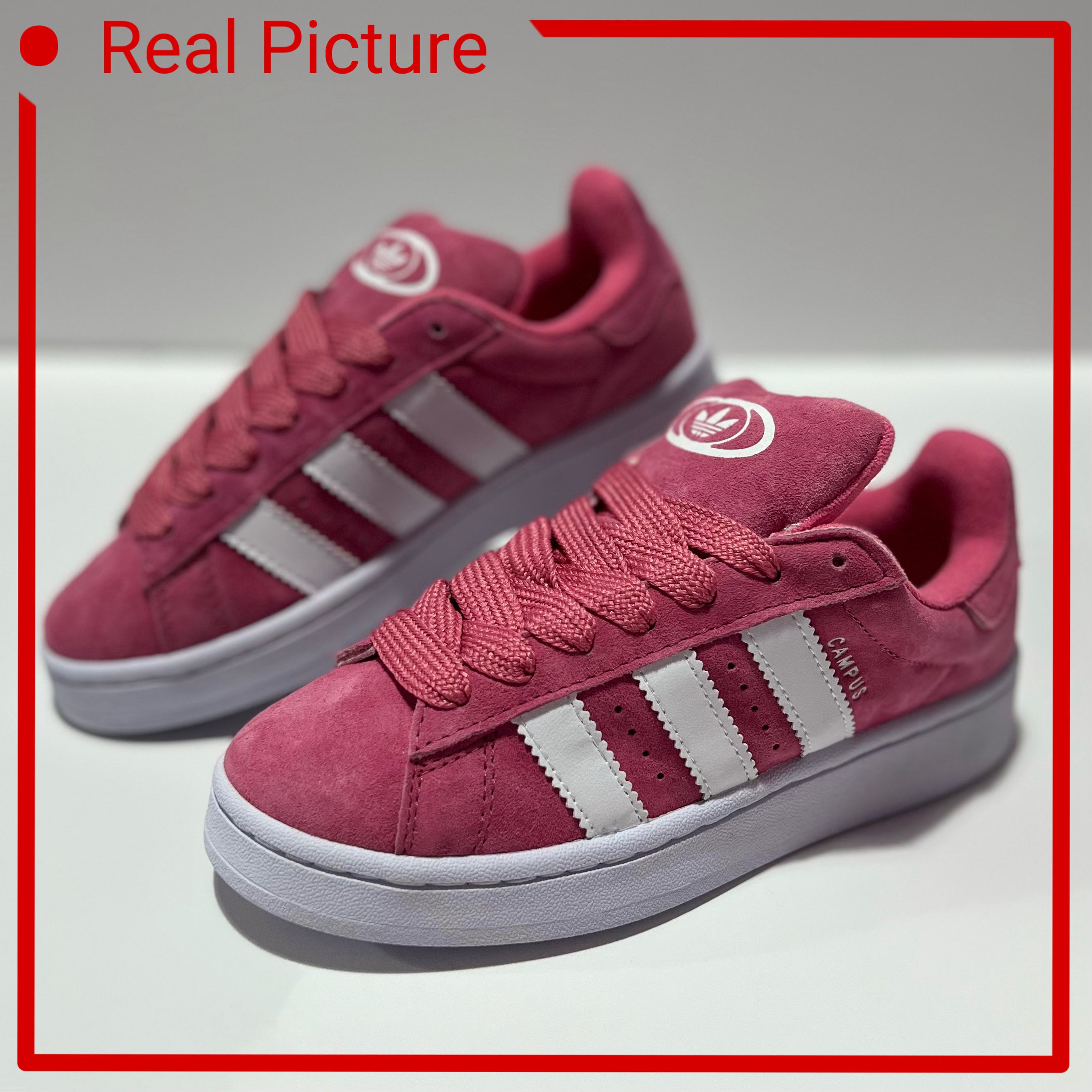 Adidas Campus "Pink/White"