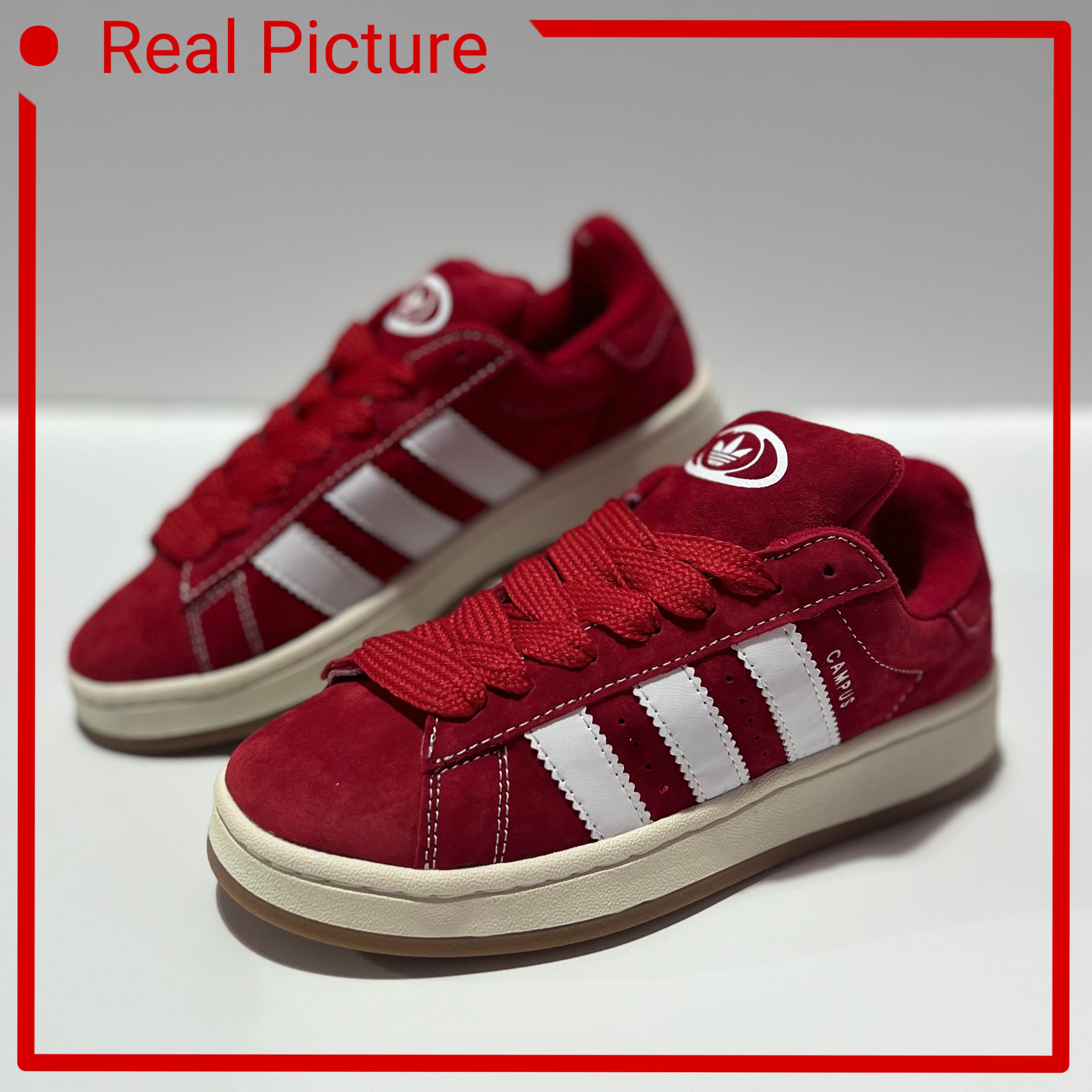 Adidas Campus "Red/White"