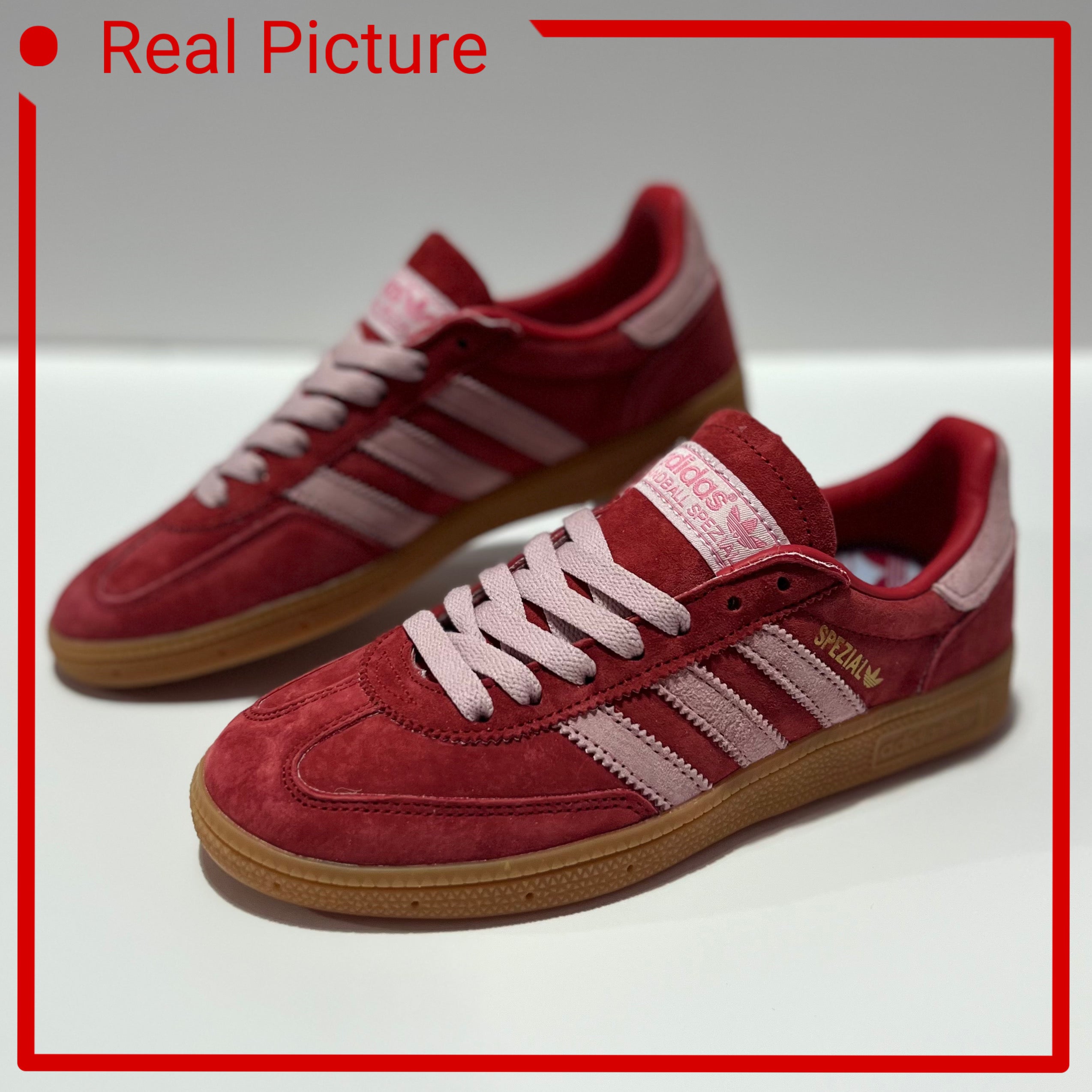 Adidas Handball Spezial "Bright Red Clear Pink"