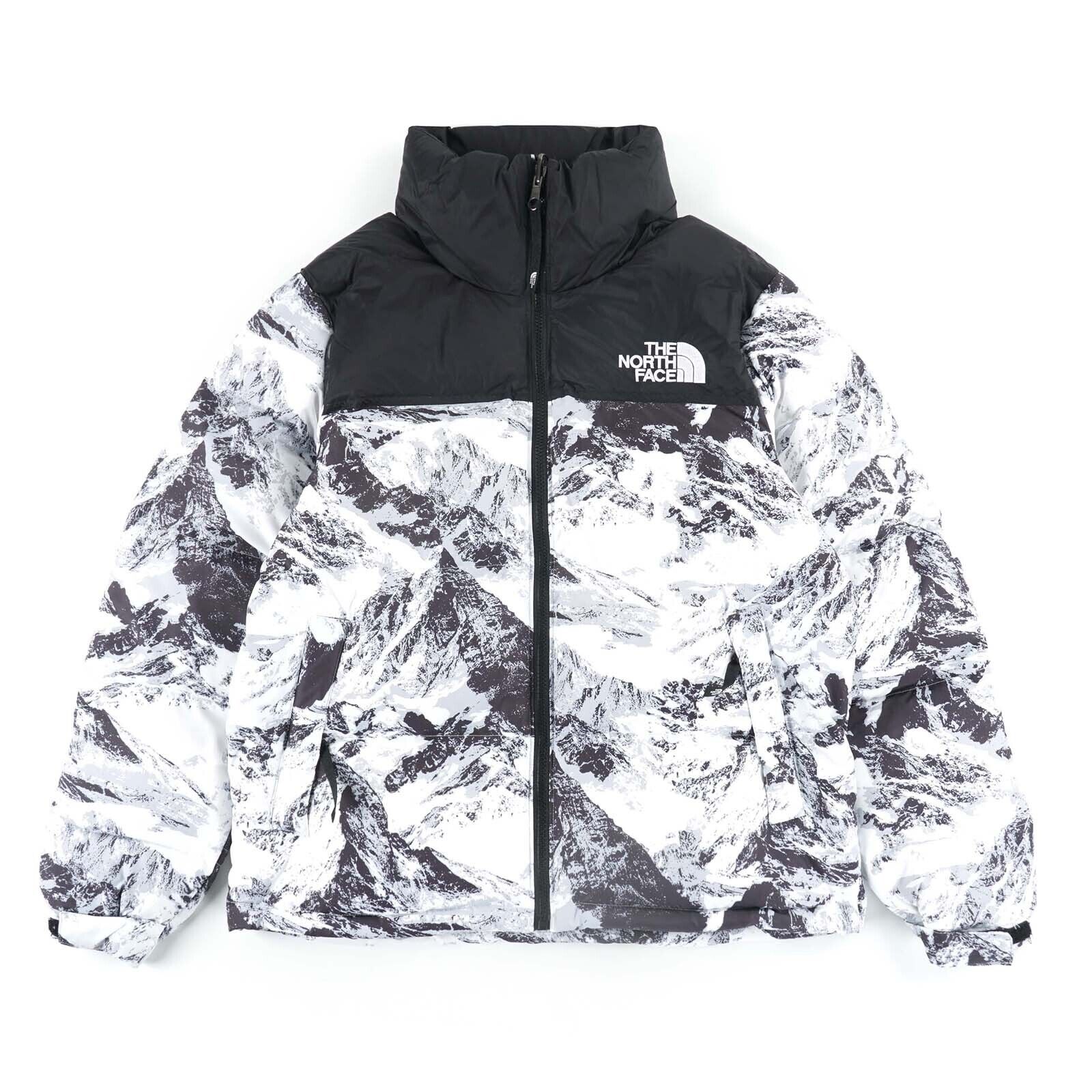 1996 Retro Nuptse Puffer Jacket "Snow Mountain"